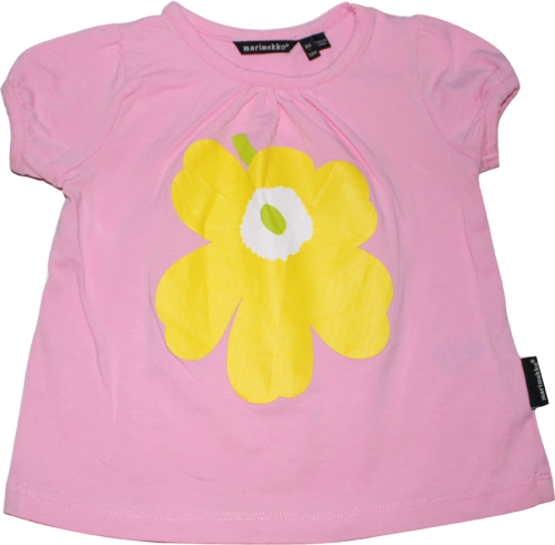 Marimekko T-Shirt Blume Größe 80