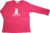 Benetton Shirt Langarm pink Größe 68