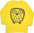 Ej Sikke Lej Shirt Langarm gelb Eule Größe 74