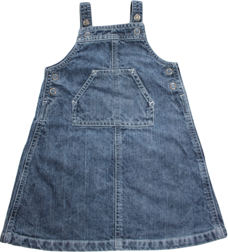 Petit Bateau Kleid Jeans Größe 86 (24 Monate)