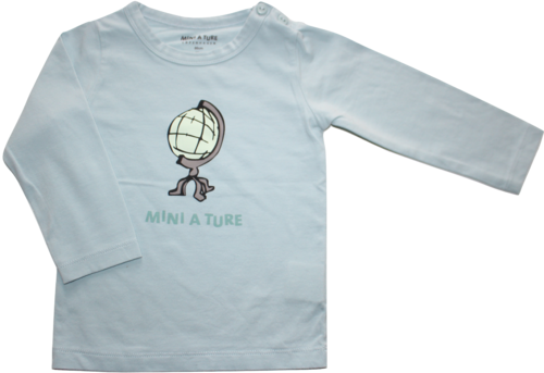 Mini A Ture Shirt Langarm Globus Größe 86