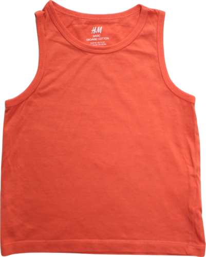 H & M Shirt ärmellos orange Größe 92 (1,5 - 2 Jahre)