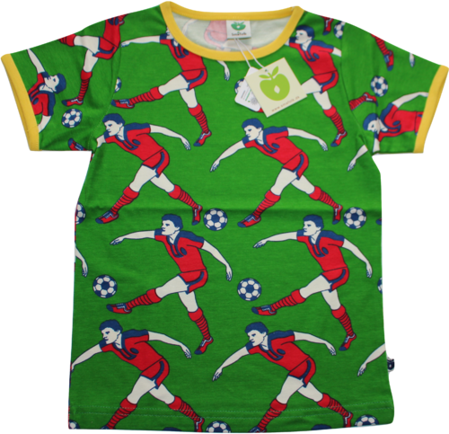 Smafolk Shirt Fußball grün Größe 104/110 (4 - 5 Jahre)