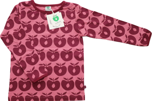 Smafolk shirt Langarm Äpfel Größe 98/104 (3 - 4 Jahre)