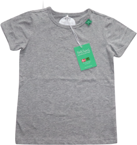 Fred's world by Green Cotton Shirt Kurzarm Grau Größe 116