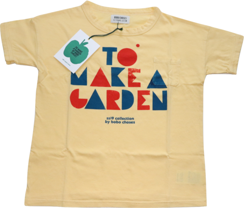 BOBO Choses Shirt Kurzarm To Make A Garden Größe 122 (6 - 7 Jahre)