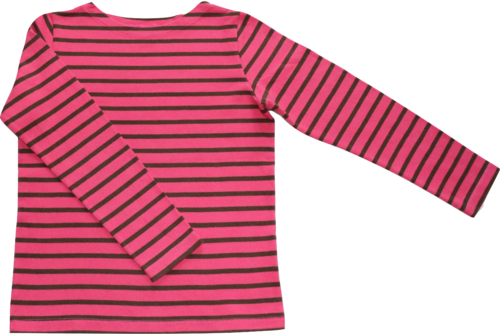 Petit Bateau Sweatshirt Mariniere Pink/Oliv Größe 134/140 (10 Jahre)
