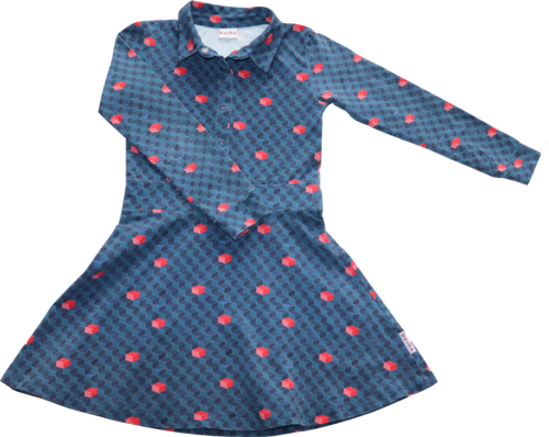 Baba Babywear Kidswear Kleid Blau Größe 128