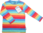 Frugi Shirt Langarm Rainbow Stripe Größe 98/104 (3 - 4 Jahre)