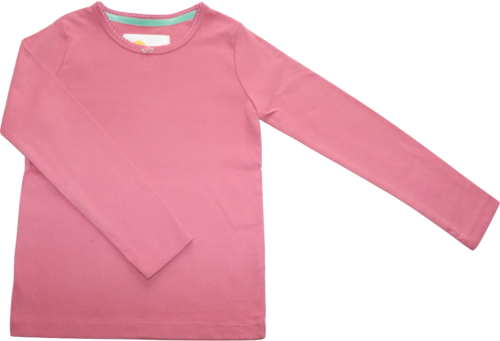 Mini Boden Shirt Langarm Rose Größe 122/128 (7 - 8 Jahre)