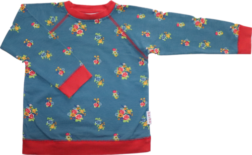 Baba Kidswear Sweatshirt Pullover Blumen Größe 110